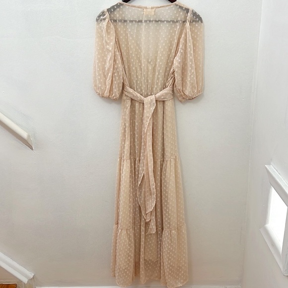 Swiss-Dot Maxi Dress - Picture 8 of 10